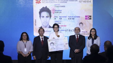 Reniec presenta el DNI electrónico 3.0 con 64 medidas de seguridad